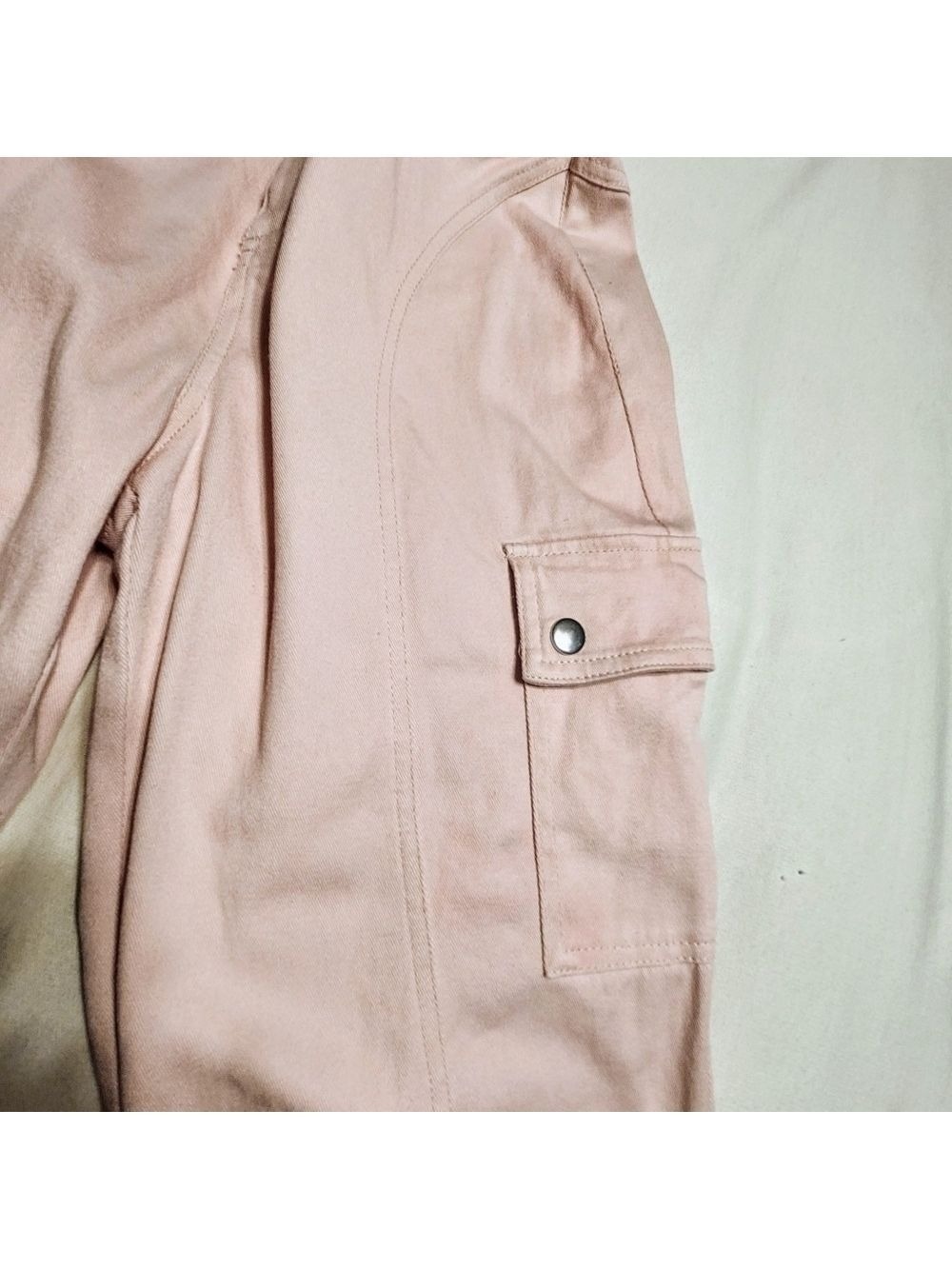 Forever 21 Pink Cargo Jogger Pants Small - Picture 11 of 12